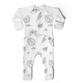 Footies| Abstract Floral Alls -Cheap Baby Products Store Zipper Abstract Flower Alls Back web 720x 10e733b3 12f8 4c7f b5ae 03dedd370f0d