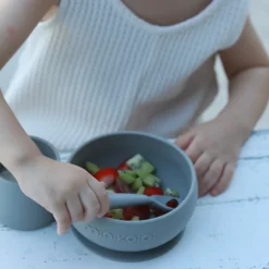 Silicone Dining Set OF 4 PCS | Mineral Blue -Cheap Baby Products Store a67799 8087e09021bb4764b237d9f1e49a9821 mv2 2