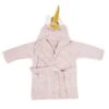 Hooded Bathrobe | Pale Rose | Unicorn