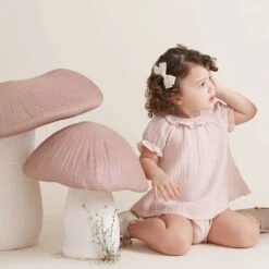 Muslin Dress Bloomer Set | Blush Pink -Cheap Baby Products Store b008866798454492c3e04149140565e11ea7d605 1