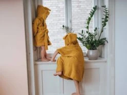 Hooded Bathrobe | Mustard | Rabbit -Cheap Baby Products Store b1b105d96deb6ece5fba5a357e1366f4ca29d966 1