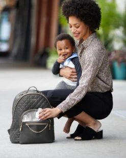 Skip Hop Linx™ Quilted Diaper Backpack -Cheap Baby Products Store c7987cc6bd9ef27d6bd7072c4b003c2262b007c5 1