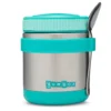 Zuppa Thermos Container Caicos Aqua With Spoon