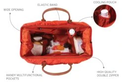 Childhome Mommy Bag Big | Puffered Red -Cheap Baby Products Store cwmbbpre features 2