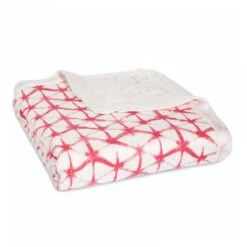 Aden + Anais | Silky Soft Blanket | Berry Shibori