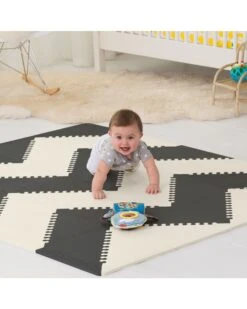 Skip Hop Playspot Interlocking Foam | Black &amp; Cream -Cheap Baby Products Store ddc4205b1e71cd0fdc2fd61a72781f8adff15562 1
