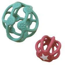 Jellystone | Sensory Fidget Ball 2 Pack | Sage & Dusty Pink