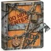 PEACEABLE KINGDOM DIARY KEEP OUT LOCK AND KEY DIARY