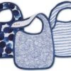 Aden + Anais Silky Soft 3-Pack Snap Bib | Seafaring