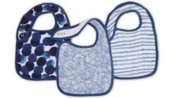 Aden + Anais Silky Soft 3-Pack Snap Bib | Seafaring