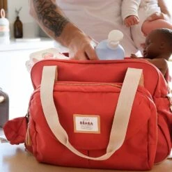 Beaba Geneva II Changing Bag | Terracotta -Cheap Baby Products Store md 940248 beaba geneva ii changing bag terracota 161942610018