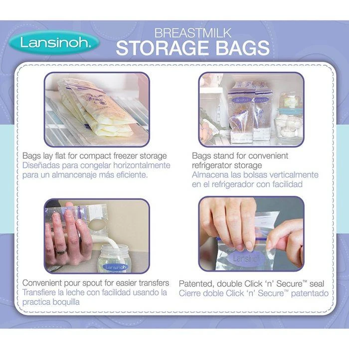 Lansinoh Breastmilk Storage Bags 3 Lansinoh Breastmilk Storage Bags - Image 3