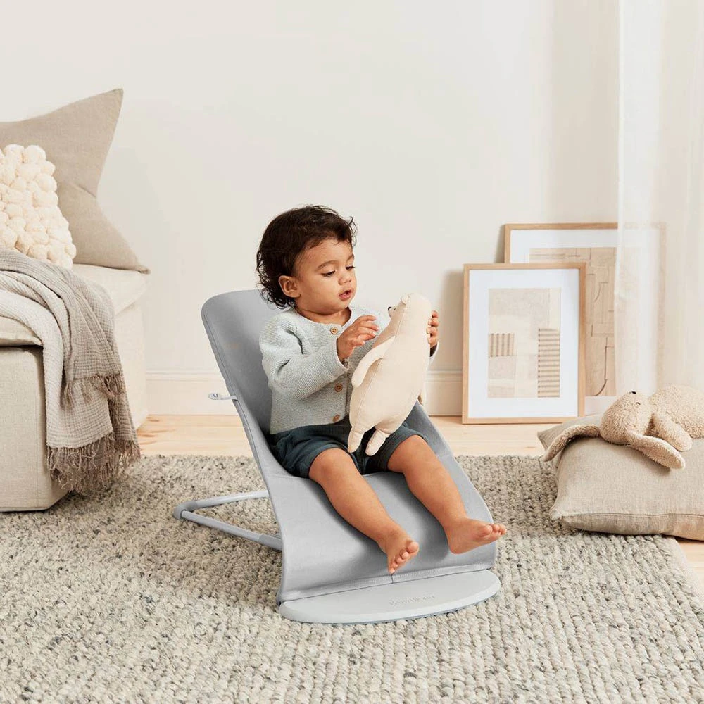 Babybjorn Bouncer Bliss | Light Grey 4 Babybjorn Bouncer Bliss | Light Grey - Image 4