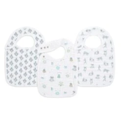 Aden + Anais Silky Soft 3-Pack Snap Bib | Now + Zen